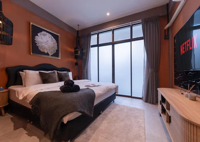 Btsthonglor Private 4-kingbed&bath Balcony&parking Сasa de vacaciones